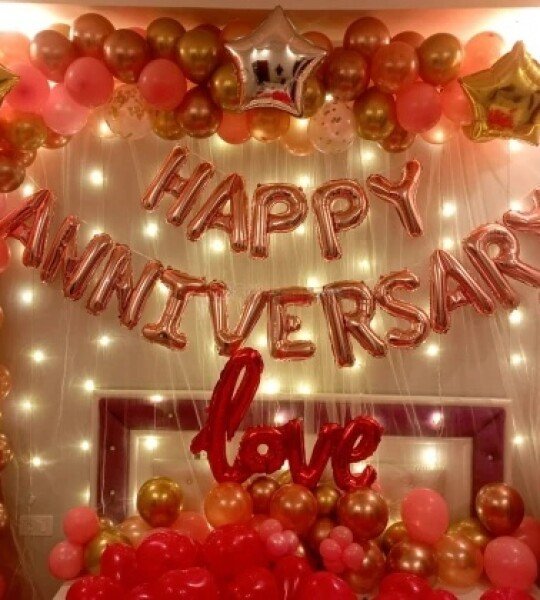Romantic Anniversary Surprise Love Decoration