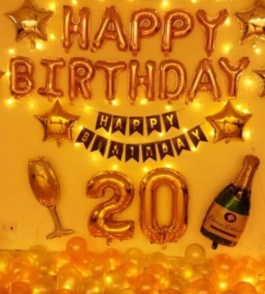 Adult Theme Birthday Decoration