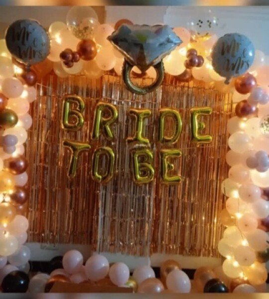 Bride To Be Backdrop Decoration