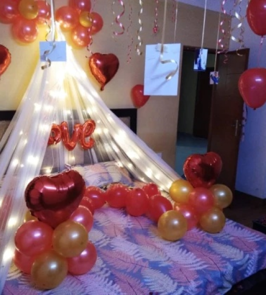 Cabana Surprise for Birthday