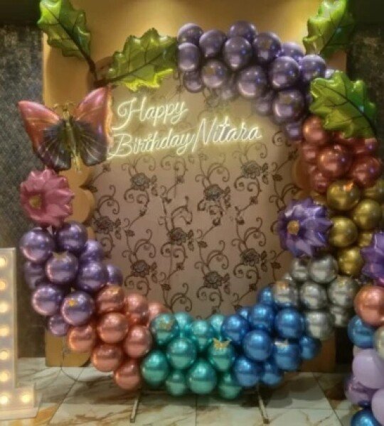 Butterfly Theme Ring Set Up