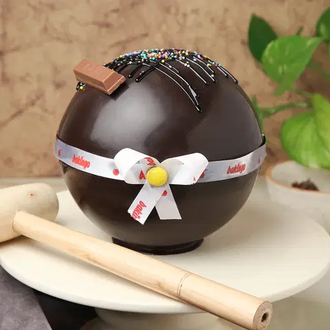 Ferrero Rocher Pinata Cake