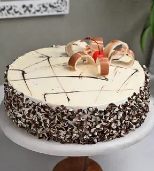 Cherry Chocochip Chocolate Cake