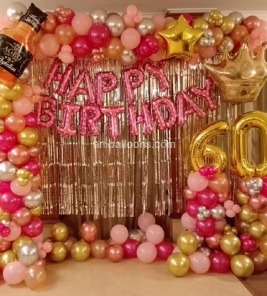 60th Birthday Decoration