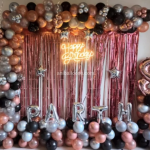 Garland Decoration With Neon