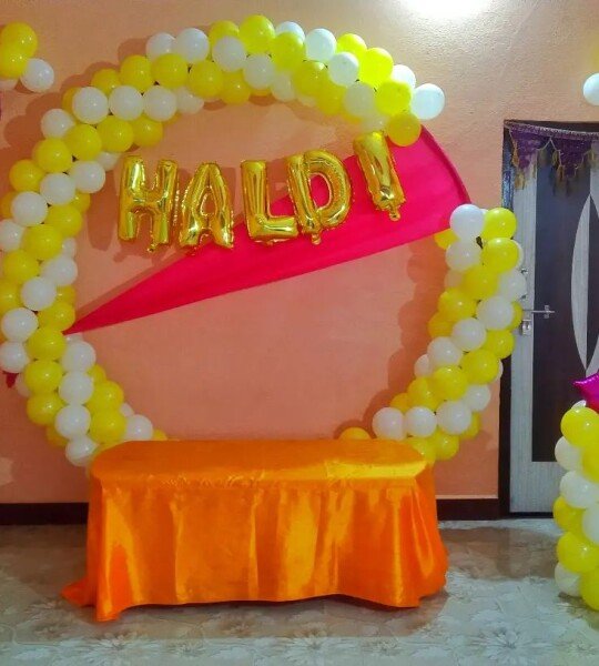 Haldi Decoration