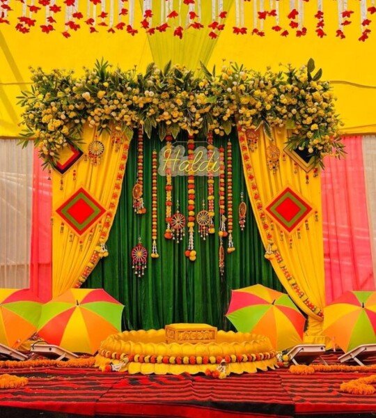 Haldi Decoration