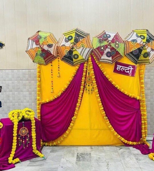 Haldi Decoration