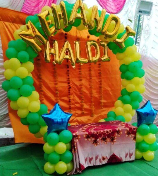 Haldi Decoration
