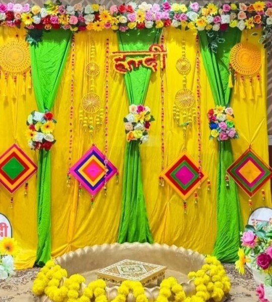 Haldi Decoration