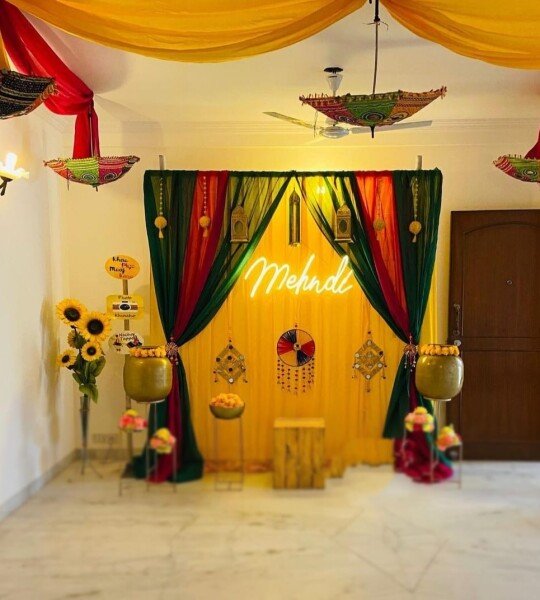 Haldi Decoration