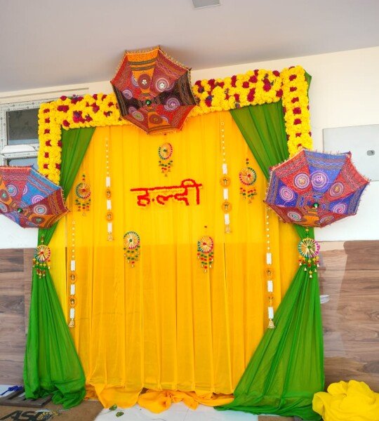 Haldi Decoration
