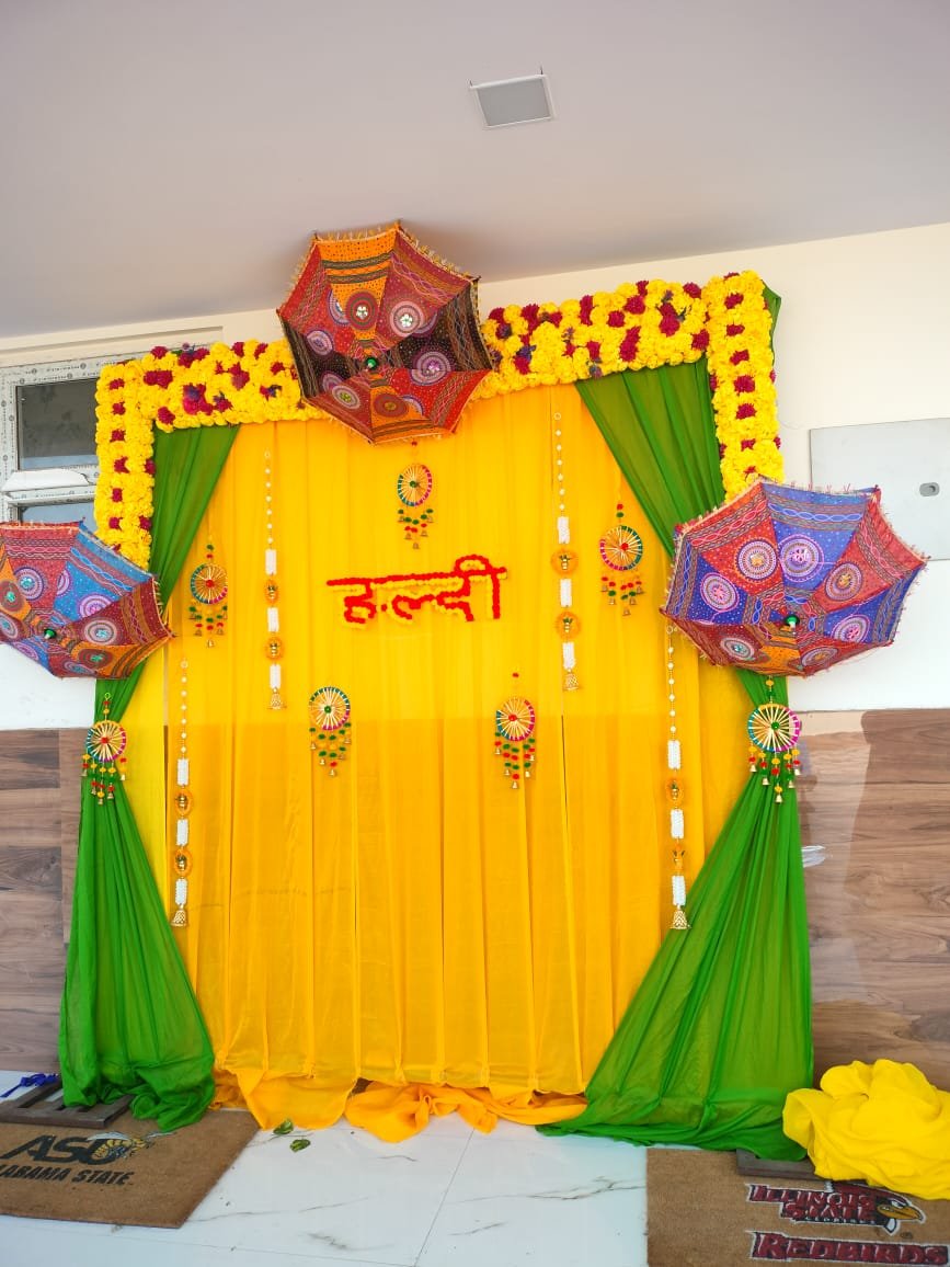 Haldi Decoration