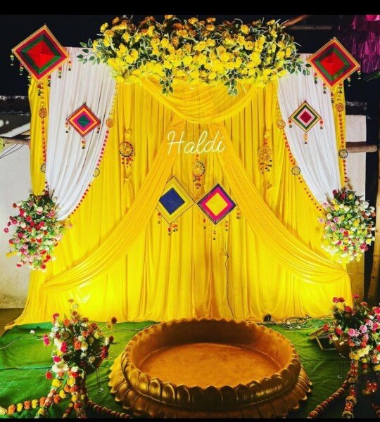Haldi Decoration