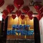 Heart Foil Decoartions