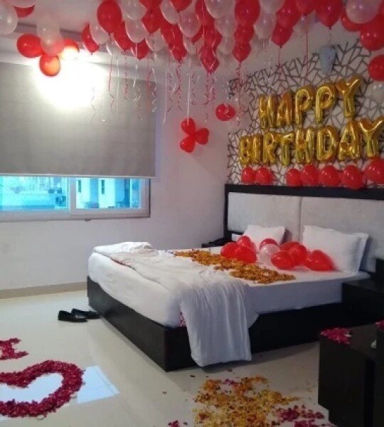 Love Decoration For Birthday Surprise