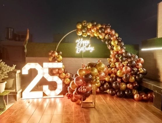 25th Ring Decoration