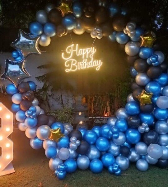 8th Birthday Ring Decoration